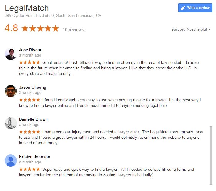 LegalMatch Google Plus Local LegalMatch Google Plus Local