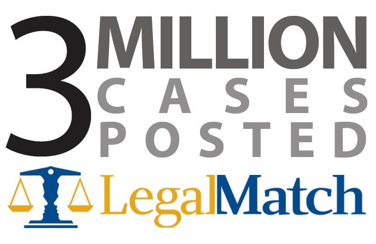 Legalmatch 3 million cases Legalmatch 3 million cases