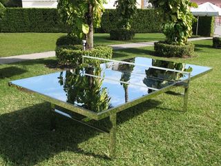 Chrome Ping Pong Table Chrome Ping Pong Table